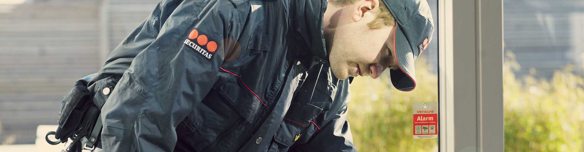 Securitas vekter rykker ut på oppdrag fra verisure og securitas alarmstasjon