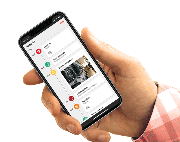 Verisure App for fjernstyring og full kontroll over alarmen