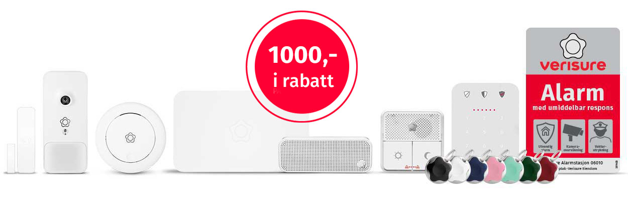 Gjensidige rabatt på boligalarm