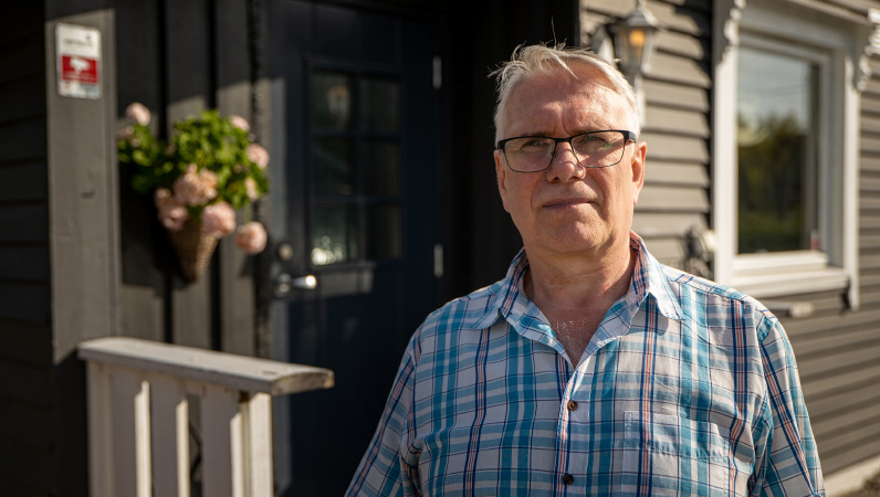 Tom er strålende fornøyd med Verisure alarm
