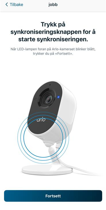 Sett i paringsmodus