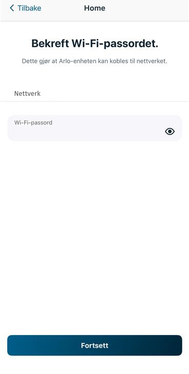 WiFi-passord