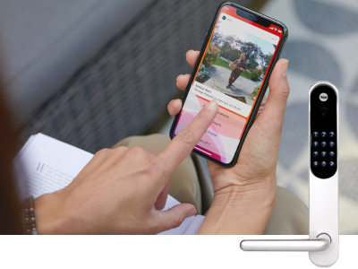 Verisure app styrer smartlåsen