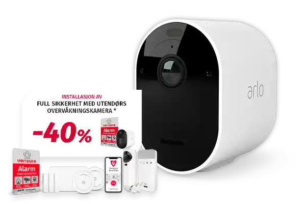 Arlo Pro 5 overvåkningskamera og tilbud Arlo Pro 5 overvåkningskamera og tilbud