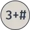 3 + firkant 3 + firkant