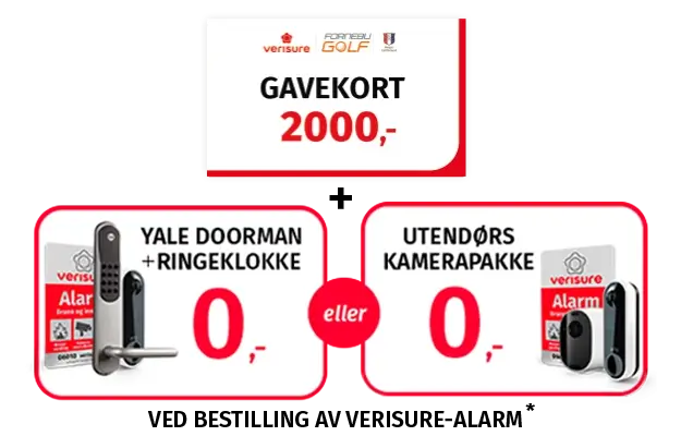 Tilbud på alarm for golfspillere Tilbud på alarm for golfspillere