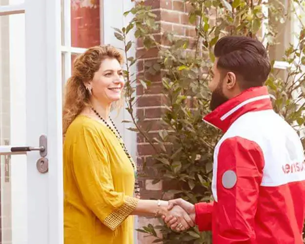 Lokal partner og Verisure kunde Lokal partner og Verisure kunde