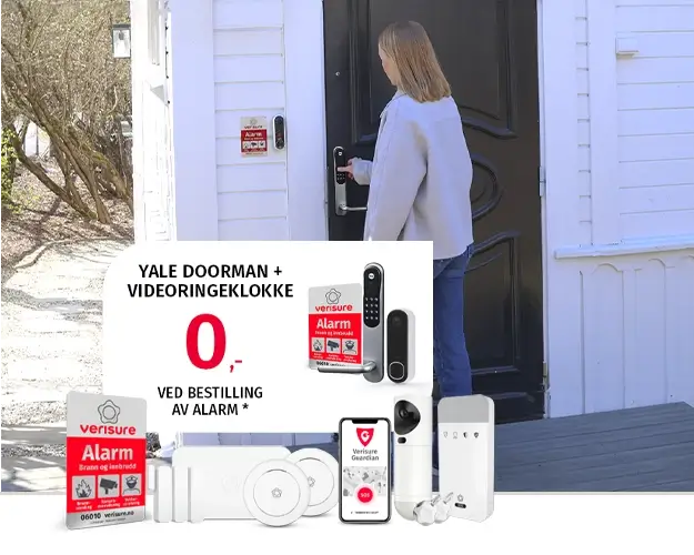tilbud på boligalarm og Yale Doorman tilbud på boligalarm og Yale Doorman