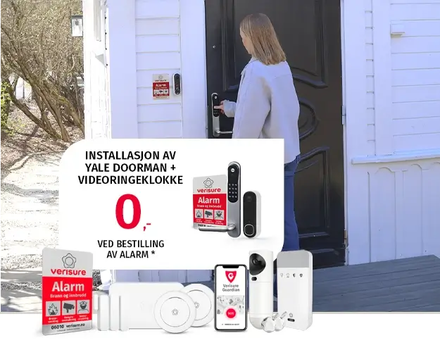 tilbud på boligalarm og Yale Doorman tilbud på boligalarm og Yale Doorman