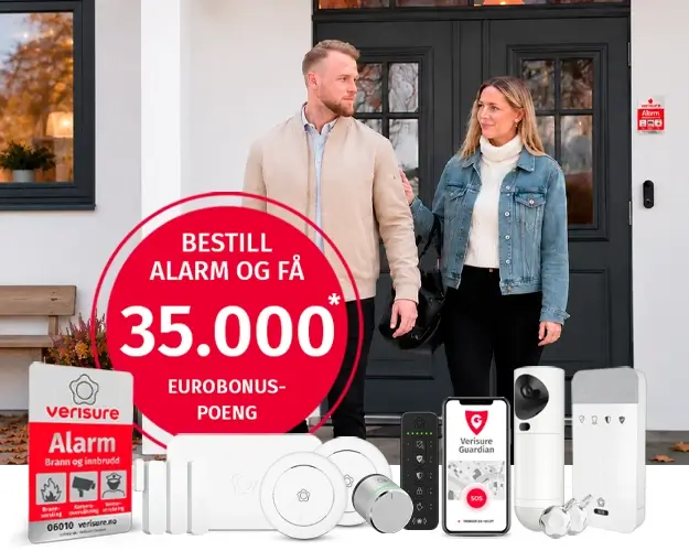 Eurobonus-poeng ved bestilling av alarm Eurobonus-poeng ved bestilling av alarm