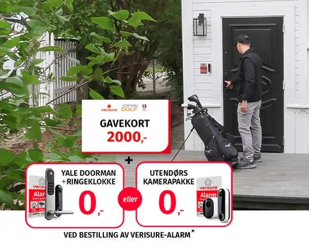 Tilbud på alarm for golfspillere Tilbud på alarm for golfspillere