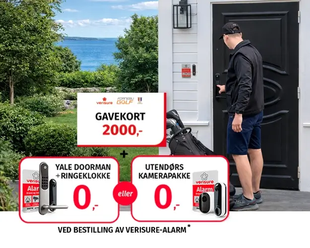 Tilbud på alarm for golfspillere Tilbud på alarm for golfspillere