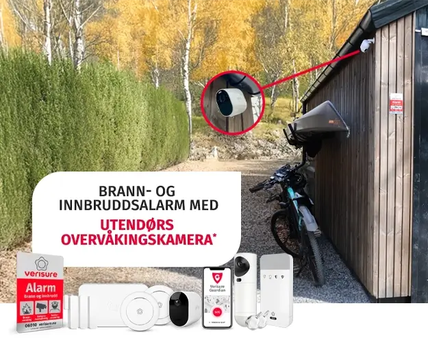 besøkende fanges på video av overvåkningskamera