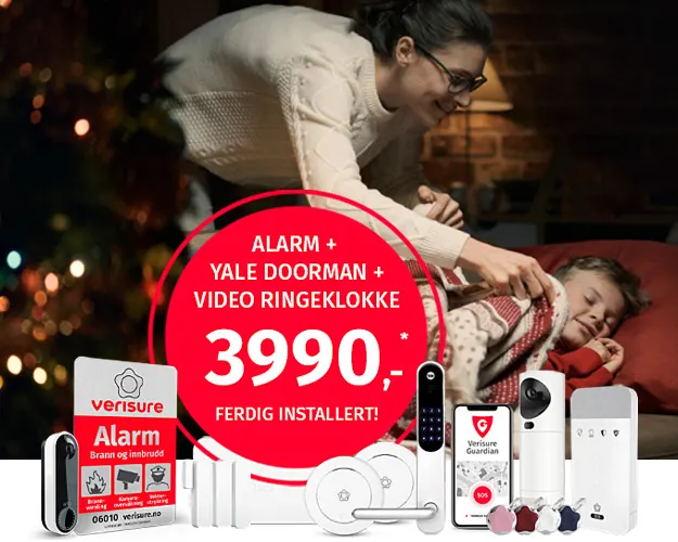 Tilbud på alarm og Yale Doorman Tilbud på alarm og Yale Doorman
