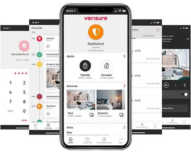 Med Verisure App kan du fjernstyre hele ditt alarmsystem Med Verisure App kan du fjernstyre hele ditt alarmsystem