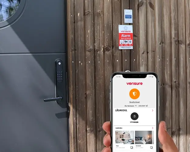 Elektronisk dørlås med app