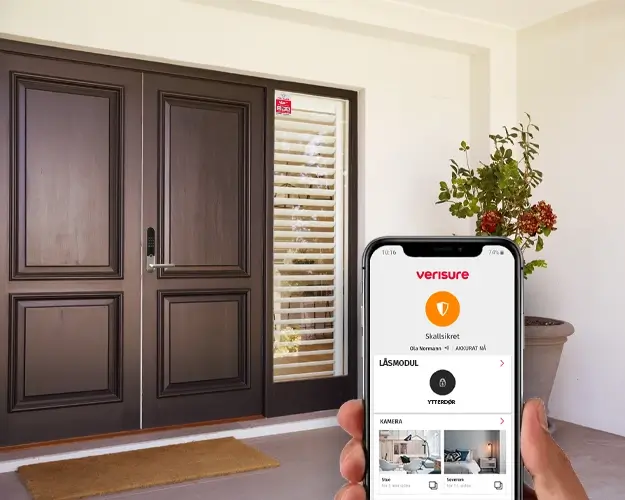 Elektronisk dørlås med app Elektronisk dørlås med app