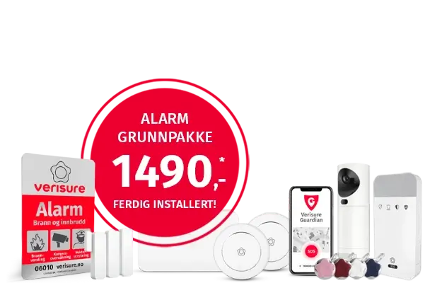 Alarm grunnpakke Alarm grunnpakke