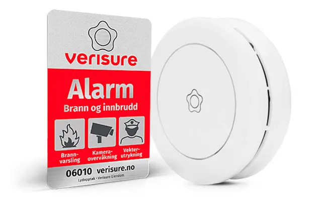 Alarm med røykvarsler Alarm med røykvarsler