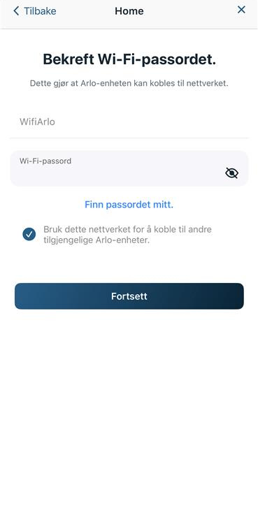 WiFi-passord