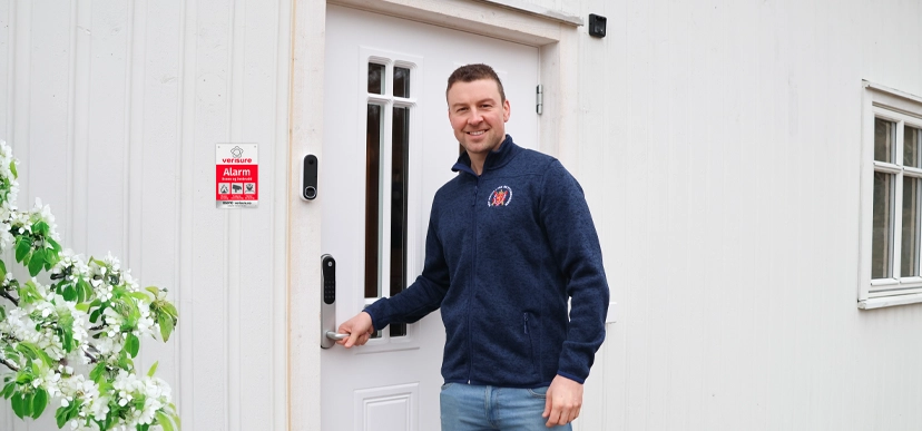 Alliansepartner fra DFS med alarmsikret bolig