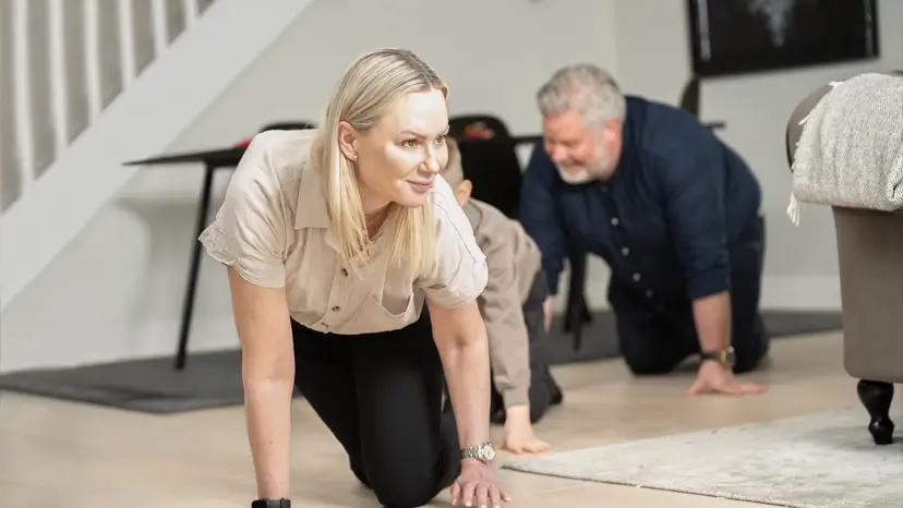 Brannøvelse med familien