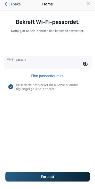 WiFi-passord