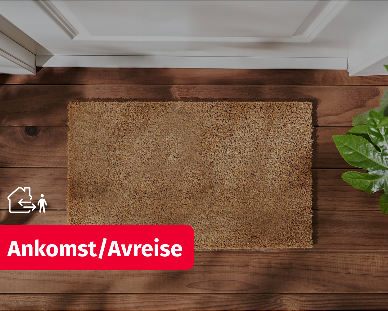Works With Verisure Ankomst og Avreise