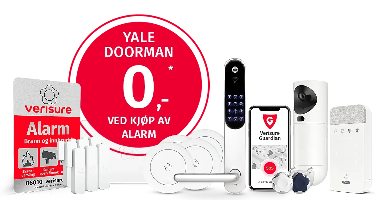 tilbud på alarm