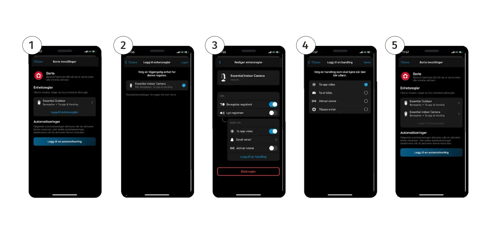 screenshots for regler