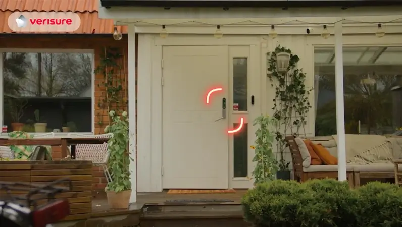tv reklame alarmsikret bolig med yale doorman