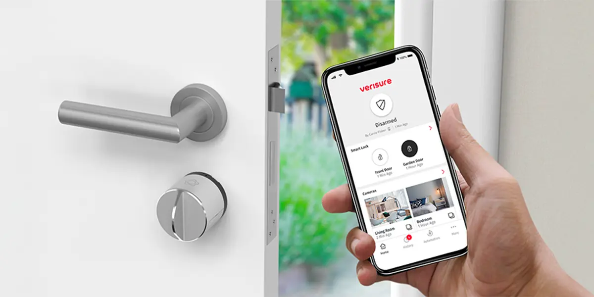LockGuard kan åpnes fra mobil