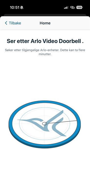 Dørklokken kobler til