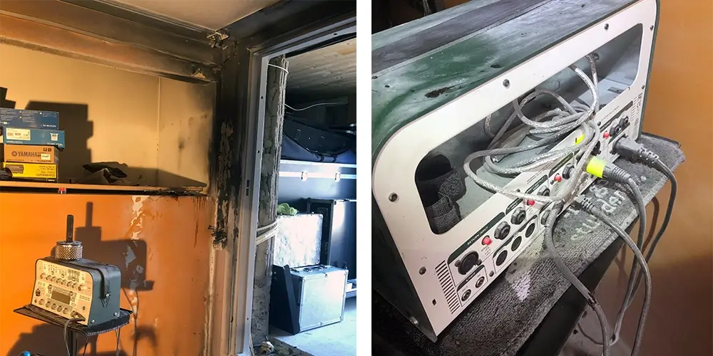 brannskader på vegg brannskader på vegg