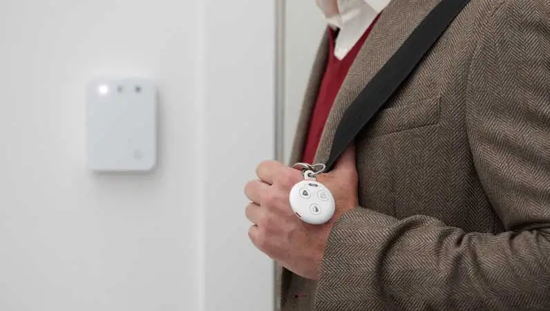 Guardpass fjernkontroll berøringsfri deaktivering av alarm