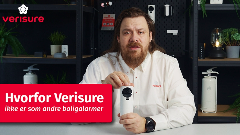 Martin forteller om hvorfor velge Verisure