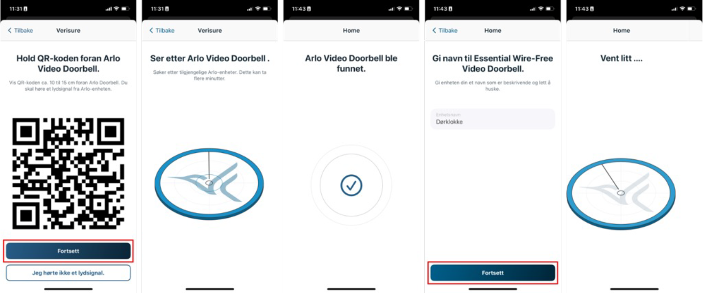 Følg disse stegene Følg disse stegene