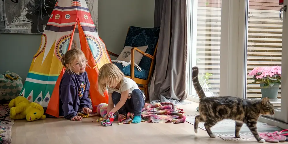 barn leker i tipitelt barn leker i tipitelt