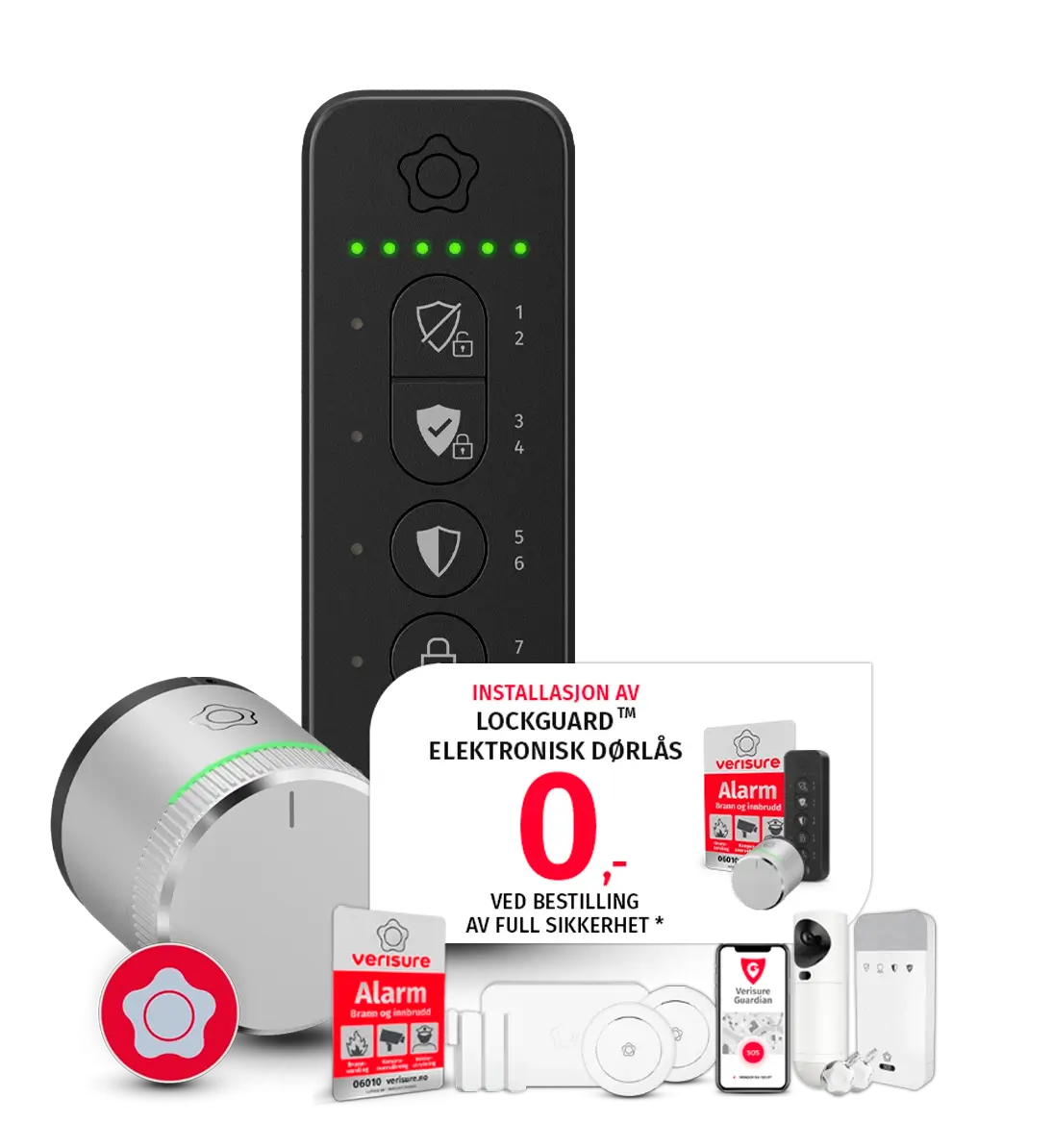 LockGuard elektronisk dørlås