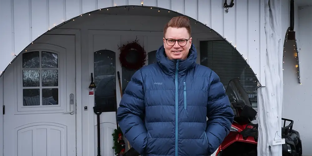 Thomas utenfor hjemmet Thomas utenfor hjemmet