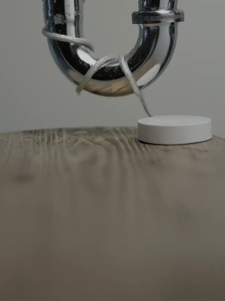 Vannsensor snurret rundt en kran