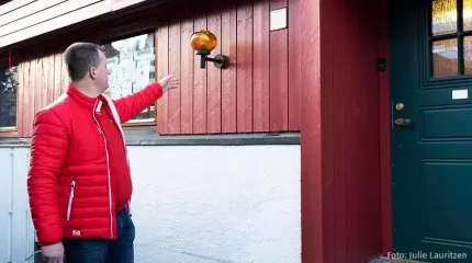 Sikkerhetsekspert viser husets svake punkter Sikkerhetsekspert viser husets svake punkter