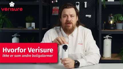 Martin forteller om hvorfor velge Verisure