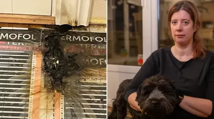Svimerker på gulvet hos Rigmor Svimerker på gulvet hos Rigmor