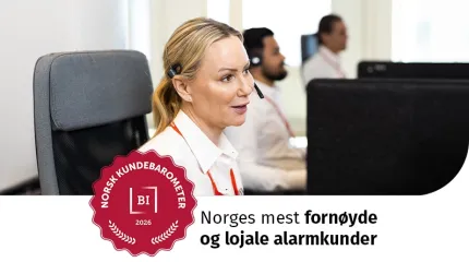 Verisure har Norges mest fornøyde alarmkunder