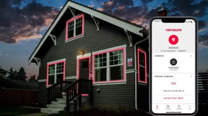 Smarthus med app Smarthus med app