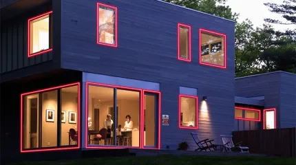 Verandadør som er sikret av Verisure