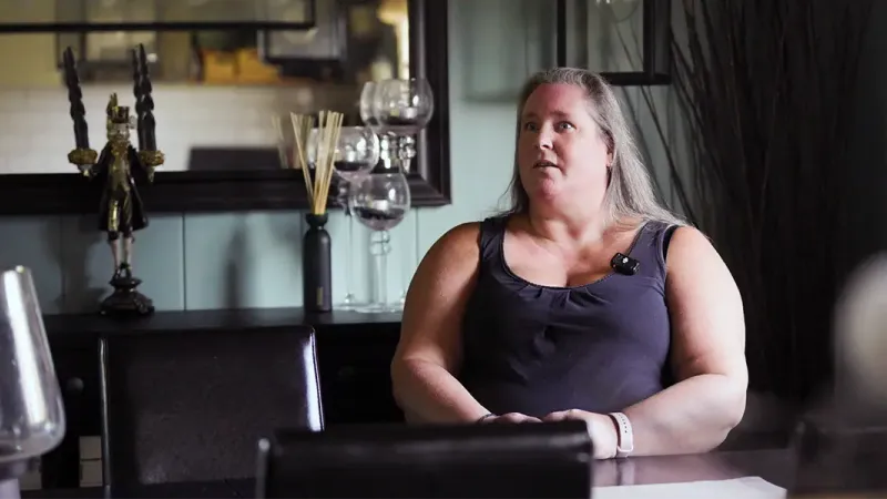 Linda forteller om brannen i stua