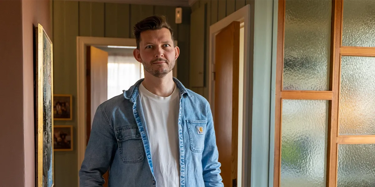 Dag i alarmsikret hus