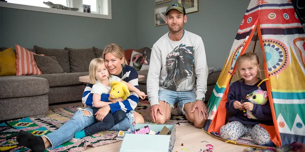 Familien Brandt opplevde innbrudd mens de var hjemme